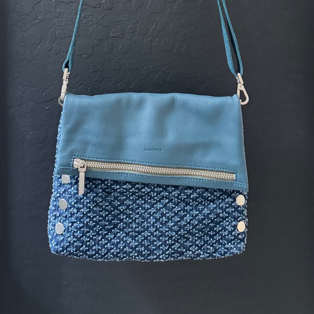 Hammitt VIP Medium Crossbody Bag - Limited Edition Weekend Blues - Picture 4 of 8